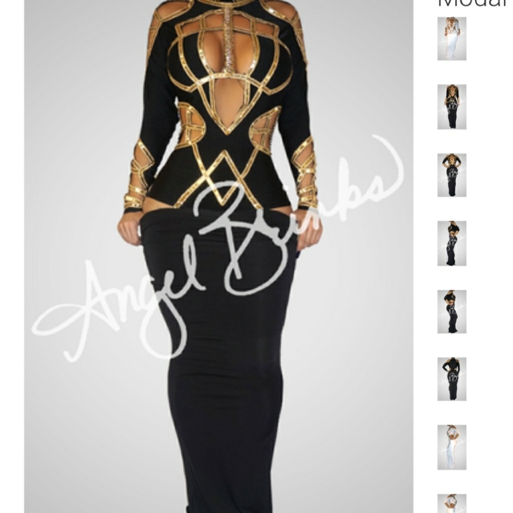 Angel Brinks Two piece gown
